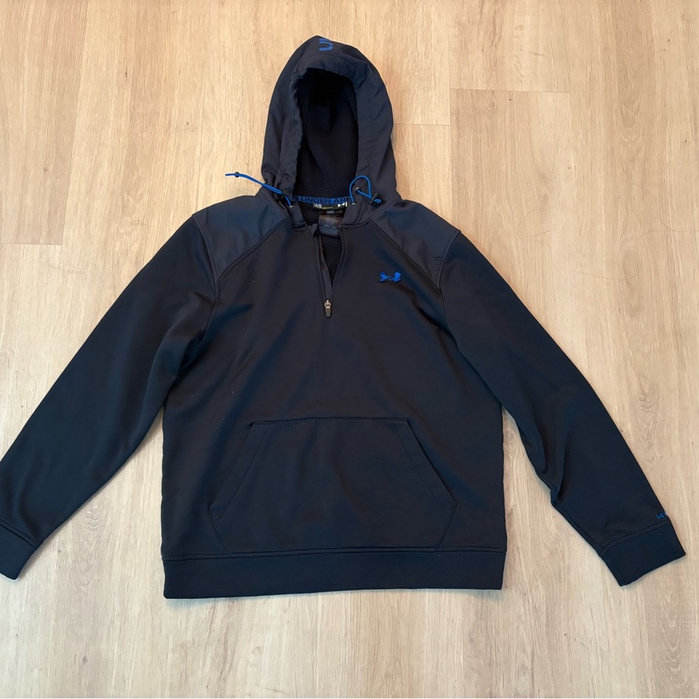 Under Armour Black Jacket with Blue Details